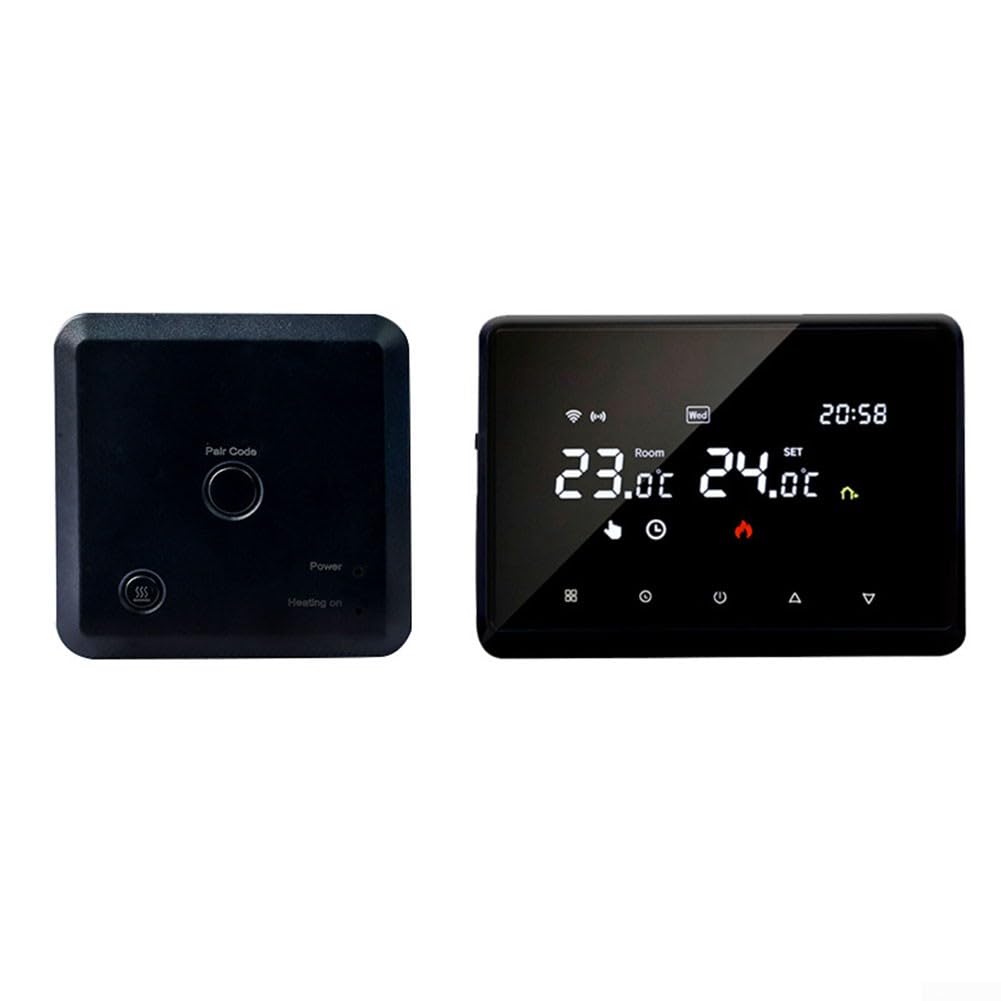  Termostato inteligente WiFi programable Tuya para el hogar
| Termostato WiFi inalámbrico Smart Life control remoto
| Te