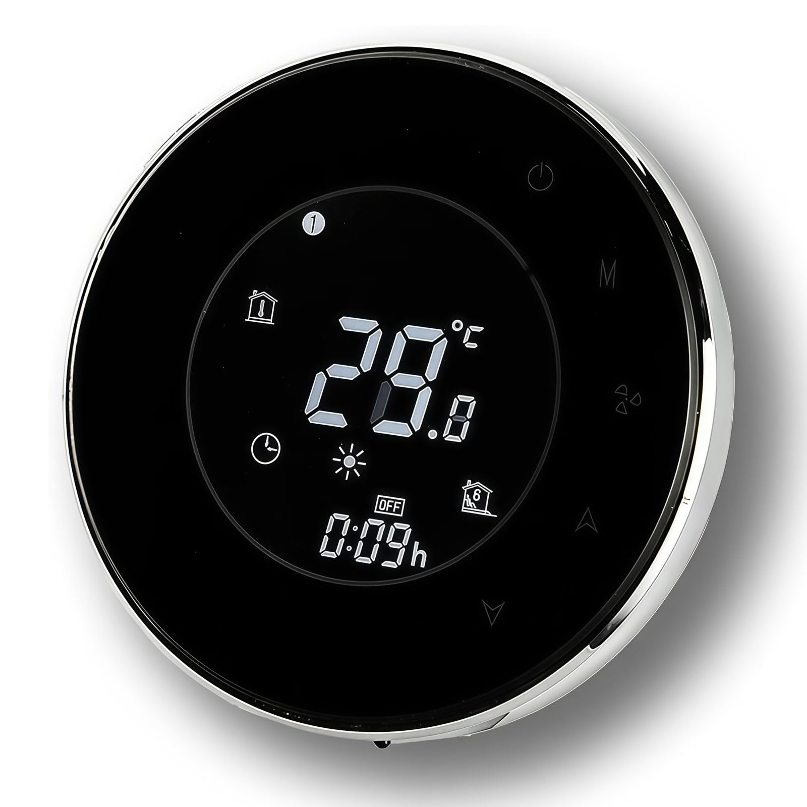  6000 Serie Wi-Fi Termostato Programable para Calefacción y Aire Acondicionado con Pantalla Táctil y Control Remoto
| Te
